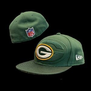 NWOT Green bay packer hat sz 6 1/2
